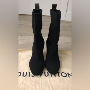 louis vuitton silhouette ankle boots